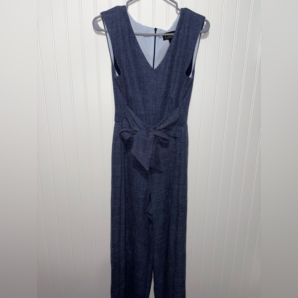 Connected Apparel Elegant Blue Jumpsuit| Size 8 - Picture 1 of 4